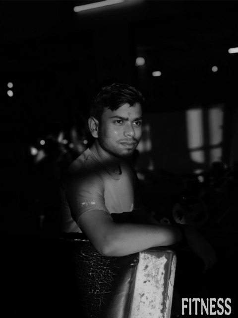Vansh Kashyap at the gym